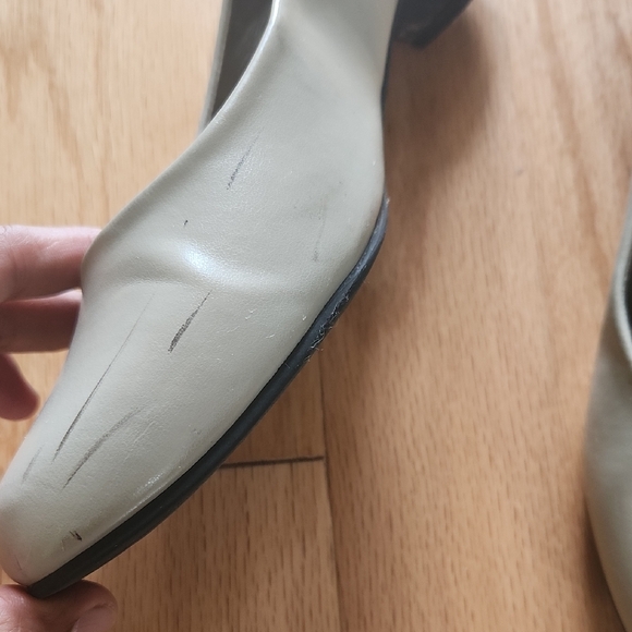 Basic Editions Elegant Cream Women's Shoes 10 W - Picture 3 of 17